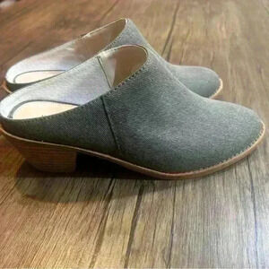 Anthropologie Gray Ankle Booties
